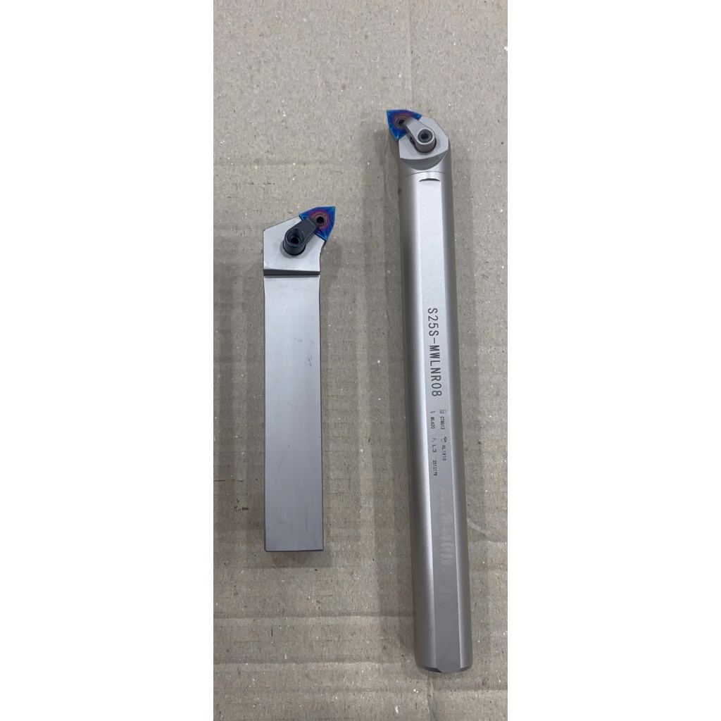 Bộ cán tiện W08 thép trắng thép xịn lắp chip w08 cán ngon tiện ngọt