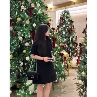 Đầm dạ tweed Ma Vie