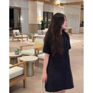 Đầm dạ tweed Ma Vie