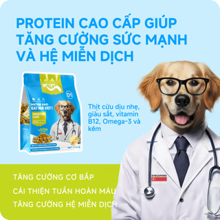 Hạt Cho Chó MRVET D1 Combo 4, 5 & 10 Gói 50G Công Thức Thịt Cừu Non, Chăm Sóc Hệ Tiêu Hóa Cho Chó Mọi Lứa Tuổi