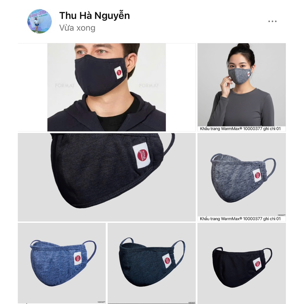 KHẨU TRANG SIÊU ẤM WARMMAX Nam (Nữ) - FORMAT | Shopee Việt Nam
