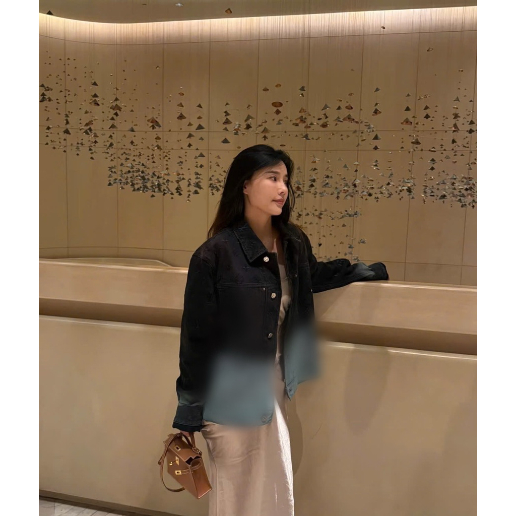 ⚡️[Hight Quality] Áo Khoác Bò Nam Nữ \/ Denim Phối Màu Loang Jacket - Điểm Nhấn Thêu Chữ Nổi Cao Cấp Loại 1