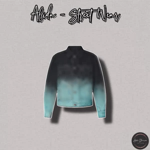 ⚡️[Hight Quality] Áo Khoác Bò Nam Nữ \/ Denim Phối Màu Loang Jacket - Điểm Nhấn Thêu Chữ Nổi Cao Cấp Loại 1