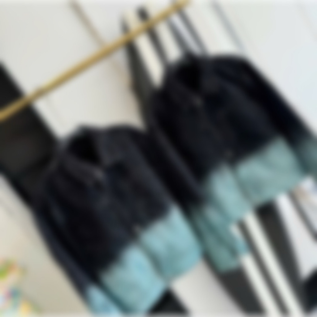 ⚡️[Hight Quality] Áo Khoác Bò Nam Nữ \/ Denim Phối Màu Loang Jacket - Điểm Nhấn Thêu Chữ Nổi Cao Cấp Loại 1