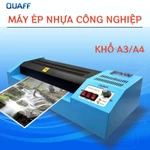 Máy ép nhựa QUAFF khổ A4/A3, phù hợp cho màng ép nhựa / màng ép lạnh, có thể xử lý tài liệu / giấy / giấy ảnh — ảnh 2