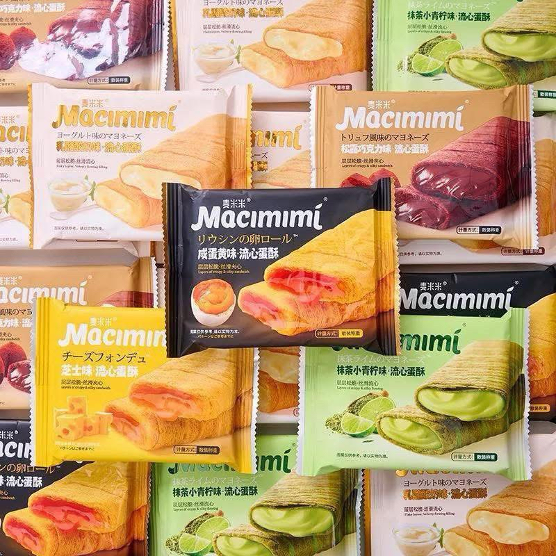 Sỉ thùng 2,5 cân Bánh cuộn Macimimi tạo trend siêu hot cháy hàng liên tục siêu hót