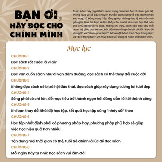 Sách - Bạn Ơi, Hãy Đọc Cho Chính Mình - Tiên Phong Books