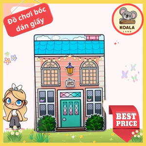 Toca Life worldquiet book Toca búp bê giấy avatar world đồ chơi giấy blackpink ngôi nhà