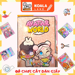 Ngôi nhà búp bê giấy Avatar World A1