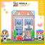 Ngôi nhà của bé Baby Villa In Quiet Book ngôi nhà giấy ngôi nhà búp bê của trẻ học liệu tocaboca