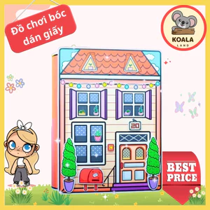 Cuốn Sách Toca Boca 2 Độc Đáo squishy giấy đồ chơi sách giấy nhà của royal style interior quite book