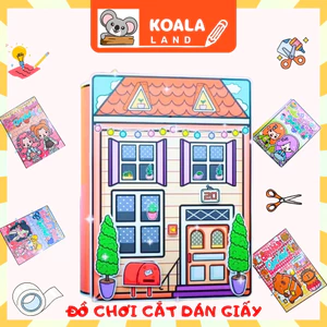 Cuốn Sách Toca Boca squishy giấy tự làm búp bê giấy blackpink búp bê giấy ngôi nhà búp bê ngôi nhà búp bê giấy ngôi nhà