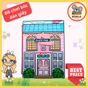 Búp bê giấy Baby And Pregnant Mother Quiet Book toca boca đáng yêu