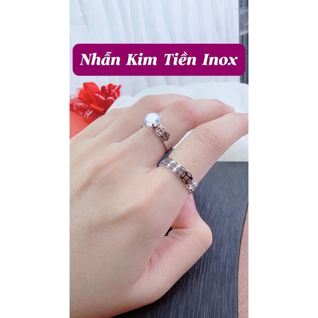 Women's Titanium Steel Feng Shui Ring by Trang Sức Ruby Tran