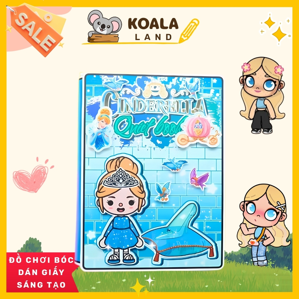 Đồ chơi bằng giấy ngôi nhà búp bê của toca boca đồ chơi bé gái h23 Đồ Chơi - Squishy - Kuromi - Đồ chơi giấy