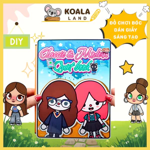 ĐỒ CHƠI NGÔI NHÀ BÚP BÊ GIẤY CẮT THỦ CÔNG DIY - TOCA LIFE WORLD - MẪU TA032