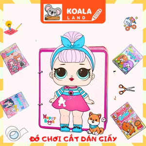 ngôi nhà búp bê công chúa toca boca,Học Liệu Montessori Đồ chơi thủ công Búp bé gái