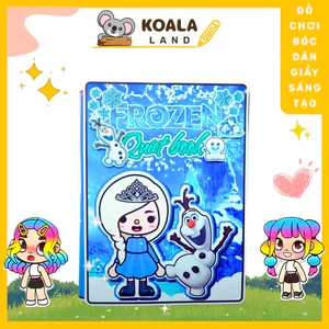 wednesday búp bê giấy công chúa tuyết Frozen xinh đẹp-Happyfunny