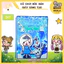 Cuốn Sách toca life world Quiet Book Toka Frozen lắp ráp nhà búp bê búp cinnamoroll búp bê giấy kuromi nhà búp bê g
