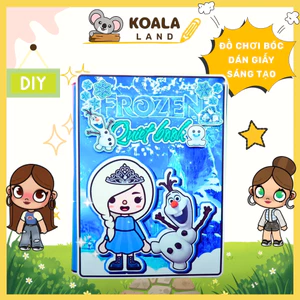 ĐỒ CHƠI NGÔI NHÀ BÚP BÊ GIẤY CẮT THỦ CÔNG DIY - TOCA LIFE WORLD - MẪU TA060