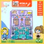 ĐỒ CHƠI NGÔI NHÀ BÚP BÊ GIẤY CẮT THỦ CÔNG DIY - TOCA LIFE WORLD - MẪU TA037 đồ chơi bé gái squishy giấy đồ chơi giấy
