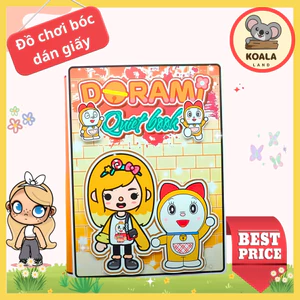Đồ Chơi - Squishy - Kuromi - Đồ chơi giấy - Học liệu bóc dán búp bê bằng giấy thủ công tocaboca doreme đồ chơi bé gái