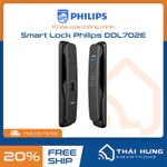 Khóa vân tay thông minh Philips DDL702E, chốt tự động, bảo hành chính hãng 24 tháng — ảnh 1