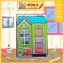 Ngôi nhà của bé Green House In Quiet Book quà tặng trẻ em 6 tuổi