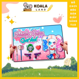 đồ chơi cho bé tocaboca life word Ngôi nhà của bé Harley Quinn In Quiet Book đồ chơi cho bé gái cô tiên xanh