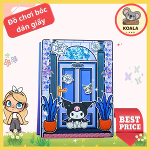 wednesday búp bê giấy Ngôi nhà Toca cô bé Komi đáng yêu xinh đẹp -Happyfunny