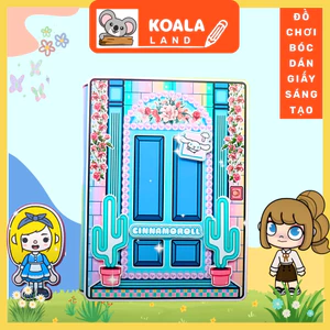 toca life world Ngôi Nhà Chú Chó Toca Cinnamon Đáng Yêu ngôi nhà búp bê đồ chơi bằng giấy đồ chơi giấy tocaboca ngôi nhà