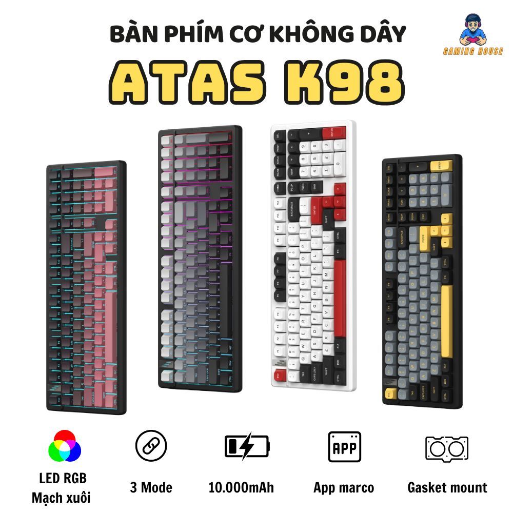 Bàn phím cơ ATAS K98
