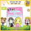 Đồ Chơi Giấy Thủ Công Búp Bê Toca Boca, Bộ Quite Book Đồ Chơi đồ chơi cho bé gái đồ chơi kuromi cô tiên xanh