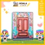 Đồ chơi thủ công bằng giấy ép plastic Ngôi Barbie Miga House Quiet Book