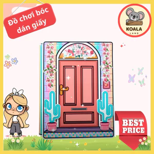 nhà của uyên bóc dán toca boca đồ chơi toca boca toca boca giấy rẻ nhất ngôi nhà đồ chơi cho bé đồ chơi bằng giấy toc