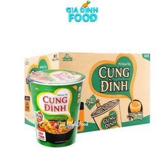 [Thùng x24 ly] Mì Cung Đình vị lẩu tôm chua cay - 71gr/ly