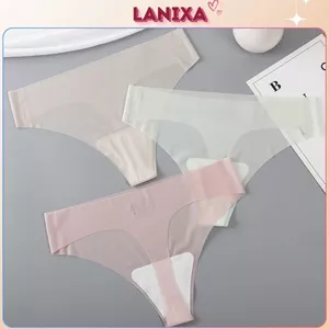 Quần lót nữ su lụa cao cấp mỏng nhẹ mềm mại thoáng mát đáy lót cotton kháng khuẩn khử mùi LANIXA 617