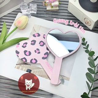 [GUOXIAONIU] Gương Cầm Tay Guoxiaoniu Hình Vuông, Nhỏ gọn, Họa Tiết Đáng Yêu