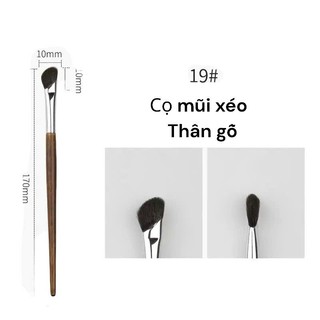 Cọ lẻ Tạo Khối Sống Mũi xéo chuẩn lông đẹp