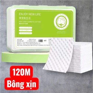 Gòn Tẩy Trang  loại 1 xịn bông cotton không xù lông