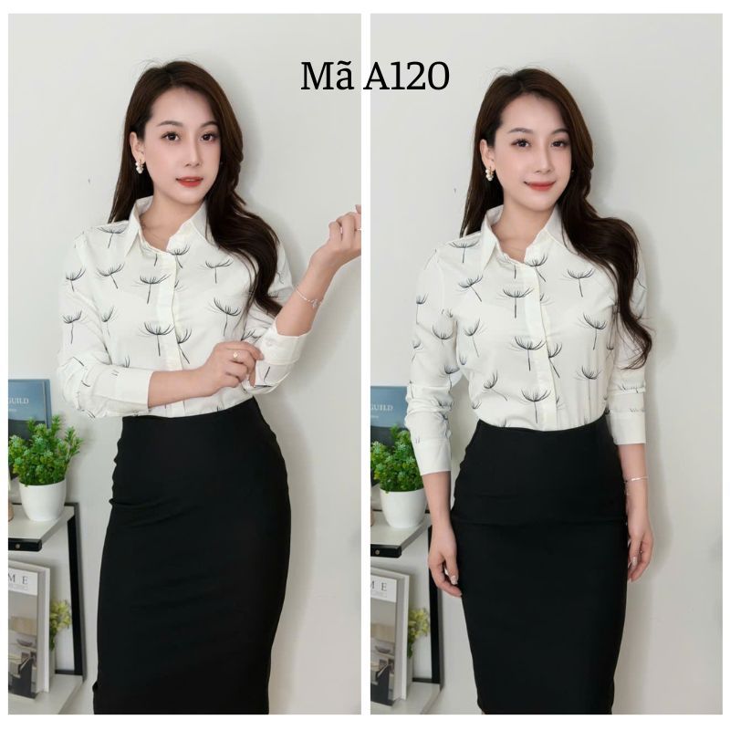 Áo Sơ Mi Mềm Mát Công Sở T&H Chất Liệu Mango Thoáng Mát , Tôn Dáng Lên Fom Chuẩn