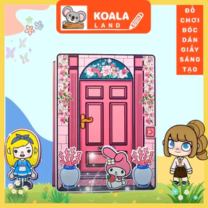 Toca Life World book Toca Boca Melody squishy giấy tự làm búp bê giấy blackpink búp bê giấy ngôi nhà búp bê ngôi nhà búp
