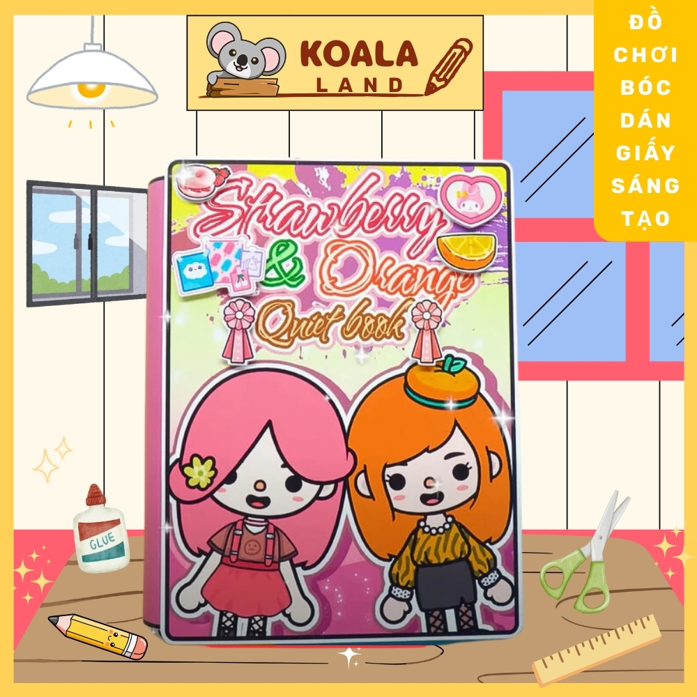 Wednesday Ngôi nhà của strawberry and Orange - Happyfunny đồ chơi cho bé gái cô tiên xanh