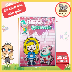 h27 Đồ chơi giấy ngồi nhà búp bê, đồ chơi giấy tocaboca ,công chúa thỏ alice, ngôi nhà kuromi