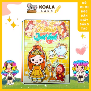 Ngôi nhà búp bê đồ chơi trí tuệ học liệu toca Bella Quite Book đồ chơi montessori tri tuệ thông minh