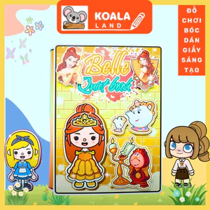 Đồ chơi giấy đồ chơi trí tuệ học liệu toca Bella Quite Book H30
