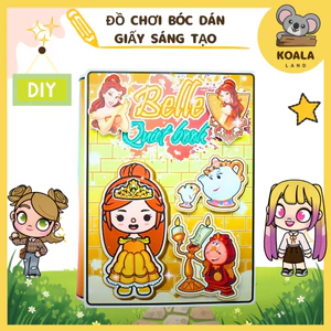 Học liệu bóc dán đồ chơi ngôi nhà búp bê bằng giấy thủ công công chúa tocaboca h30 Đồ Chơi Squishy - Kuromi - Đồ chơi