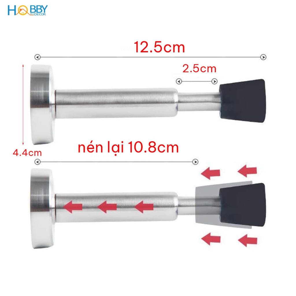 Chặn cửa chống va đạp có thủy lực hãm va chạm Hobby home decor CC16