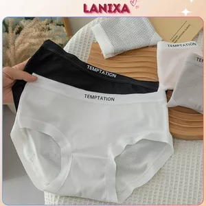 Quần lót nữ cotton thun lạnh mềm mại cạp vừa tôn dáng - Quần chip nữ đáy lót 2 lớp kháng khuẩn LY08