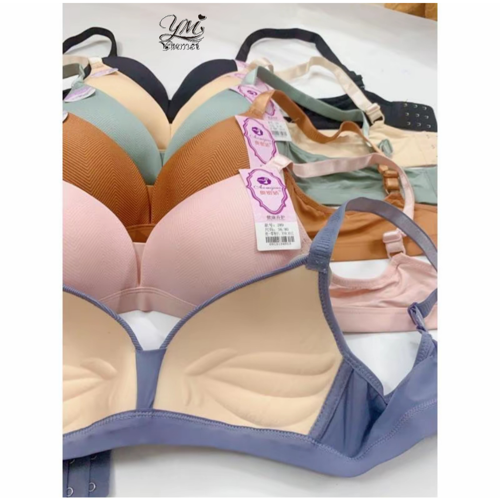 231 YANMEI Áo Lót Không Gọng Mút Cố Định